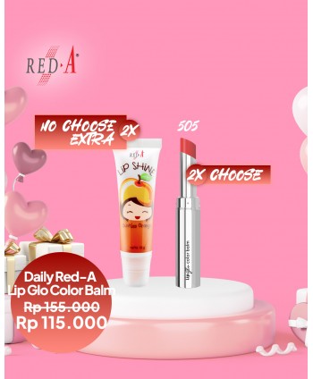 Daily Red-A Lip Glo Color Balm